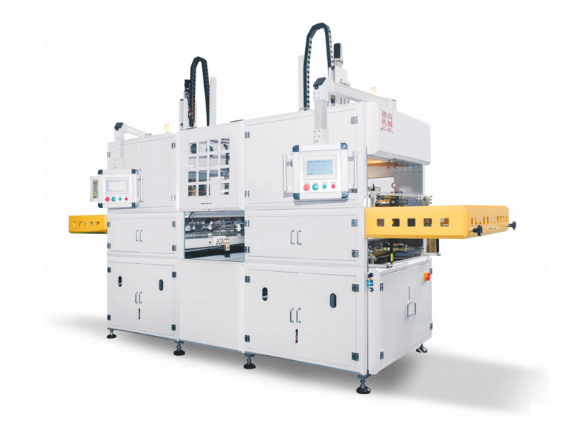 伺服凸輪（lún）雙工位抱盒成型（xíng）模（mó）塊